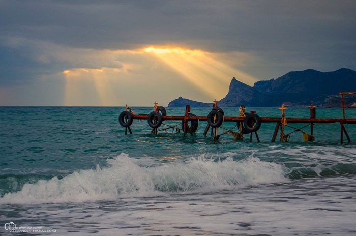 Набережная Судака Крым