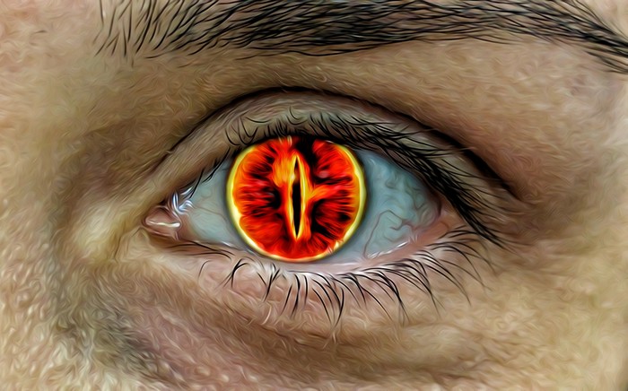 Eye - My, Eyes, Eye, Editor, Photoshop master, Face, Sauron