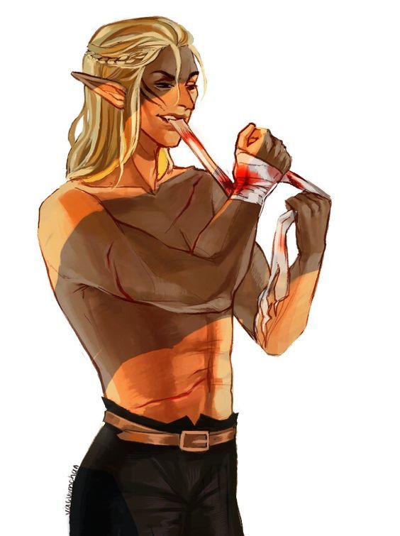 Beautiful elves to everyone and everyone! - Elves, Art, Fantasy, Handsome men, Longpost