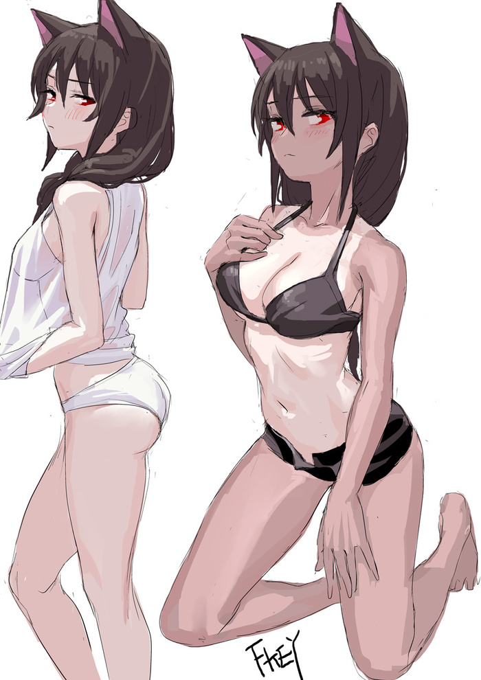 Eared - NSFW, Anime art, Art, Anime, Original character