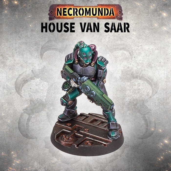 Дом Ван Саар - Warhammer 40k, Necromunda, House Van Saar, Wh back, Длиннопост