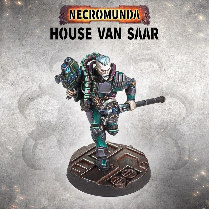    Warhammer 40k, Necromunda, House Van Saar, Wh back, 