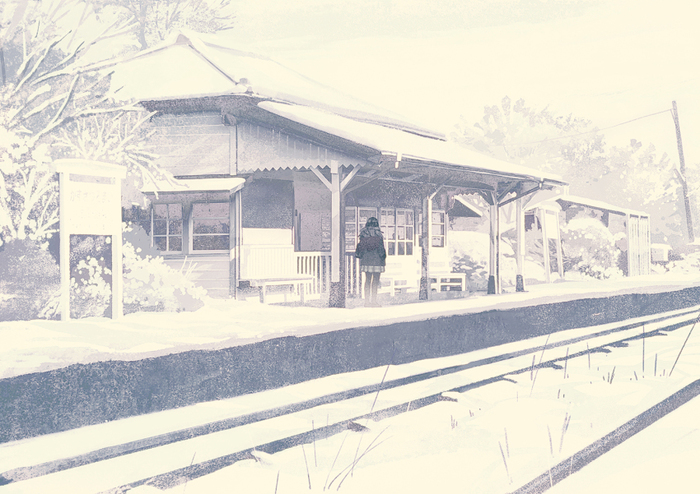 Station - Anime art, Anime, Anime original, Gemi