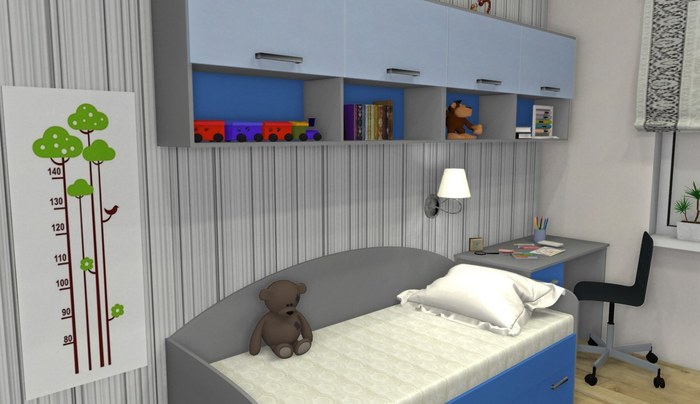 Детская комната 12,3 м. кв. Детская комната, Детская мебель, Интерьер, Дизайн интерьера, Мебель, Корпусная мебель, Мебельщики, Длиннопост