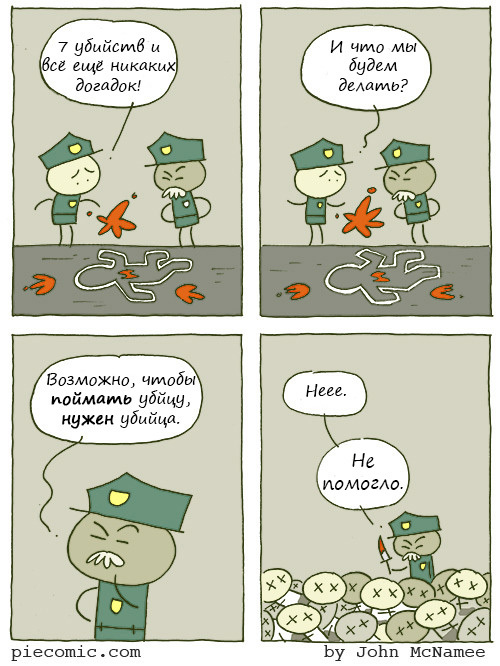 About the police and their methods - Translation, Comics