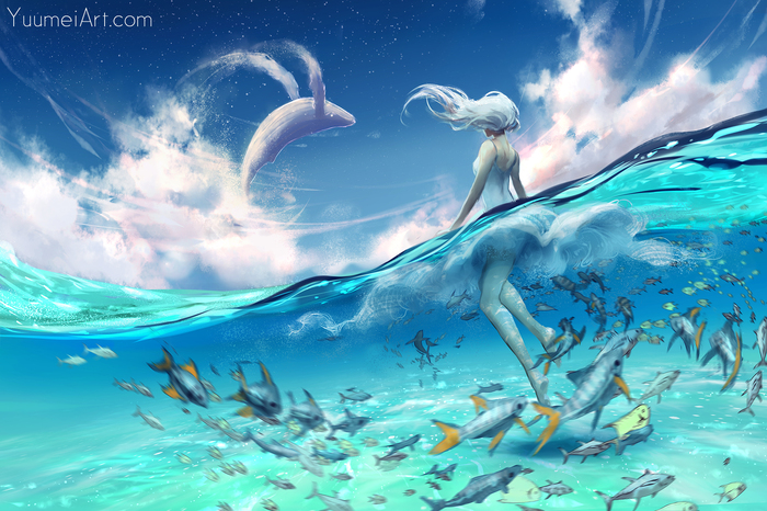 Ocean - Арт, Yuumei