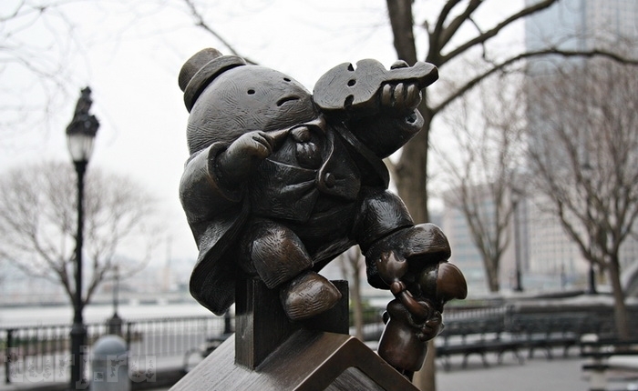 Funny sculptures on the embankment of Scheveningen in Holland - Sculpture, Little men, , Hague, Netherlands, Holland, , Longpost, Netherlands (Holland)