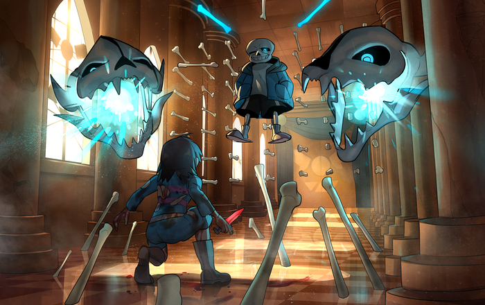       Undertale, , Sans, Frisk, 