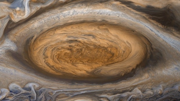 The Great Red Spot continues to shrink - Space, Great, Red, Spot, Jupiter, Storm, GIF, Longpost