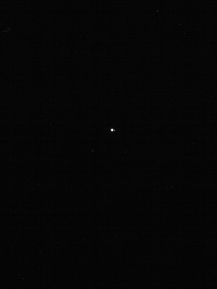 Earth and Moon from a distance of 63.6 million kilometers - NASA, Space, Land, moon