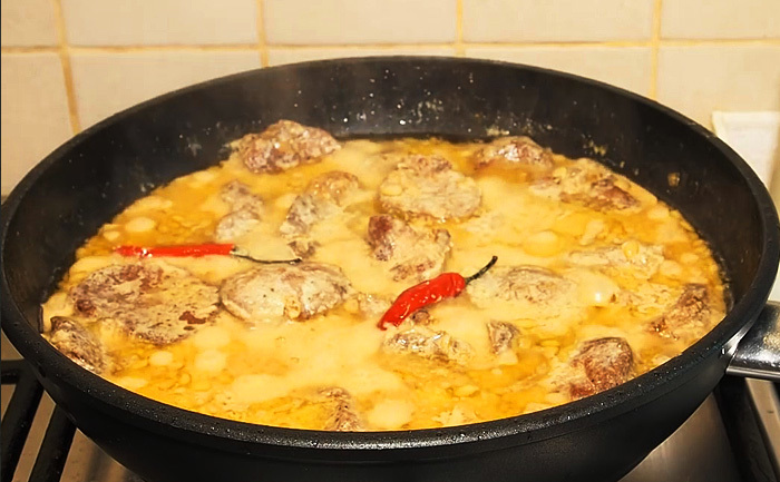 Flamboyant Spanish Cuisine: Tenderloin in Pedro Jimenez Sauce - My, , Spanish cuisine, Video with text, Recipe, Video, Longpost