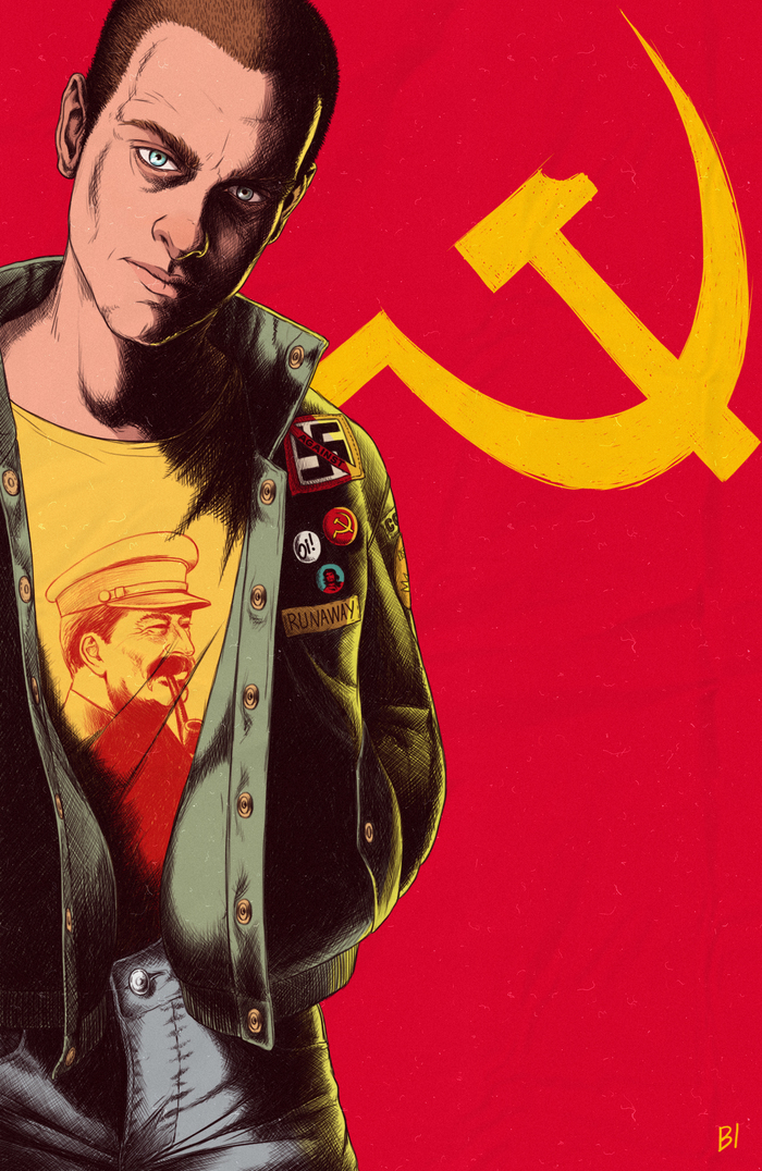 Redskin - My, Communism, the USSR, Stalin, Politics, Hammer and sickle, Skinheads