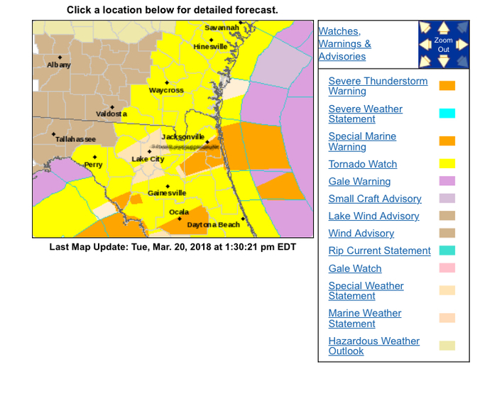 Разница между “tornado watch” и «tornado warning “.