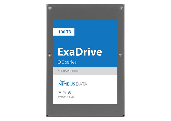 Announced SSD Nimbus Data ExaDrive DC100 with a record capacity of 100 TB - Accumulator, , Technologies, SSD, 