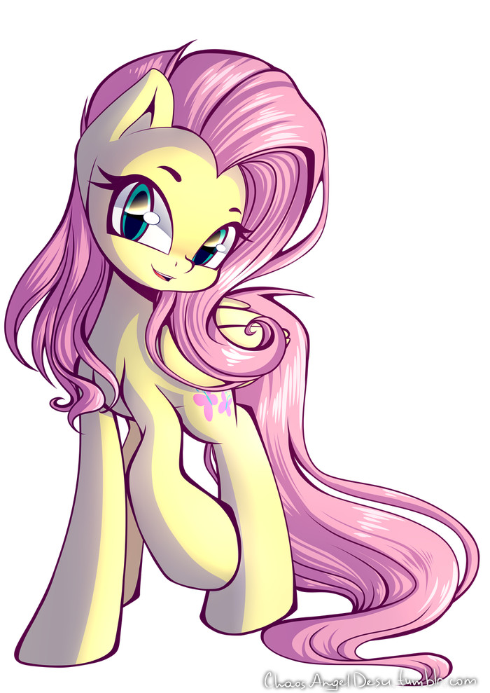 Fluttershy - My little pony, Fluttershy, PonyArt, Chaosangeldesu