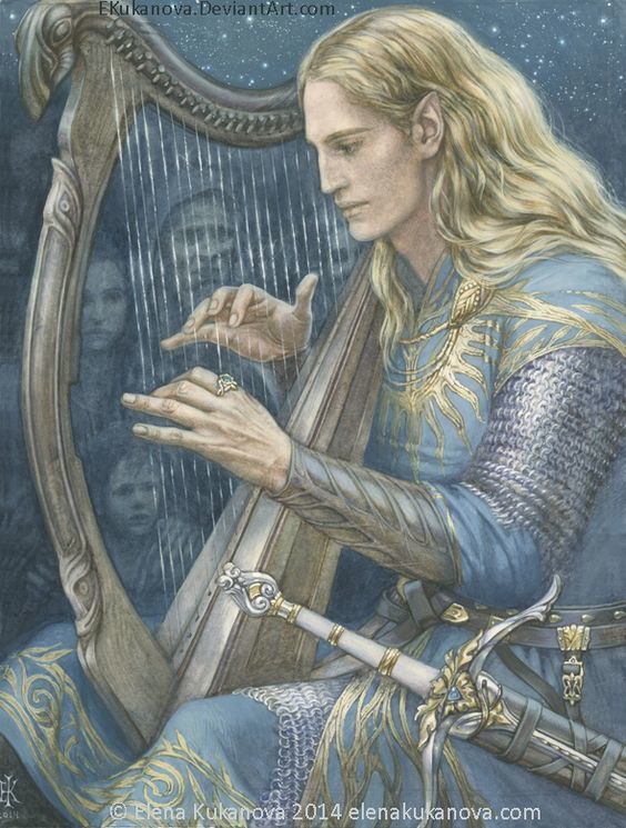 Finrod Felagund meets people - Finrod, Tolkien, The silmarillion, Elves, Longpost