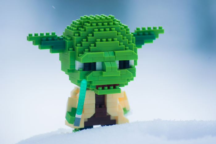 Chet was depressed ... - My, The photo, Yoda, Star Wars, , Lego