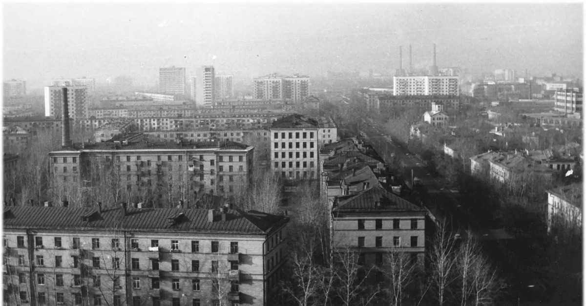 Старые фотографии октябрьского поля