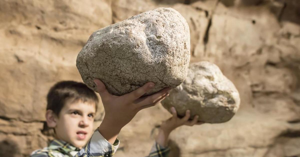 Бросаем большой камень