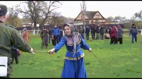 Slavic dancer of death - Dancing, Dance, , Girls, GIF