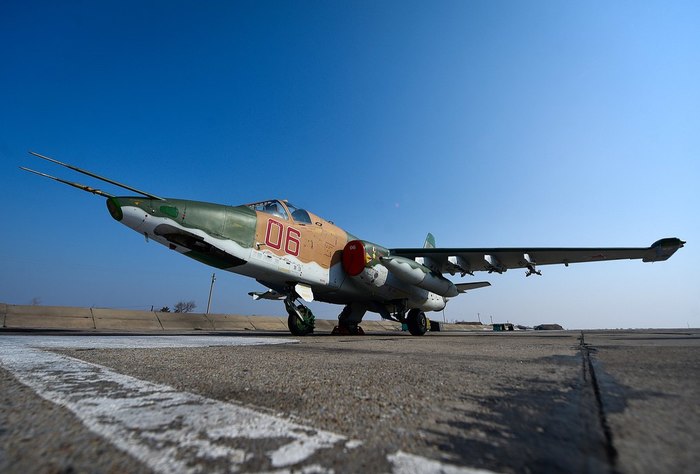 SU-25SM named after Hero of Russia Roman Filipov - Aviation, Video, Hero of Russia, Boys, Syria, Su-25cm