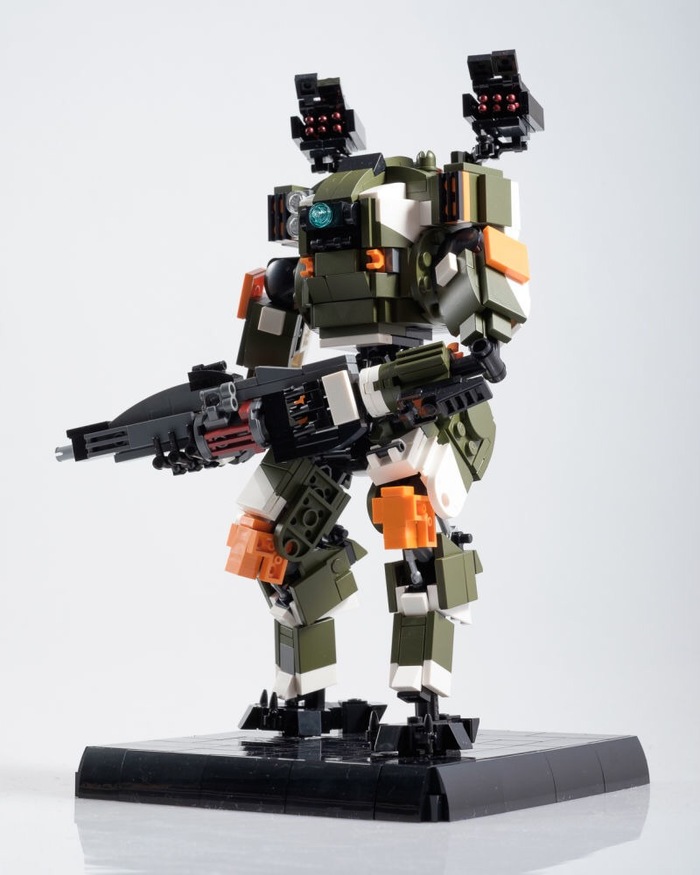 Крутая подборка крутых титанов из лего. - Titanfall, Titanfall 2, LEGO, Меха, Робот, Компьютерные игры, Длиннопост