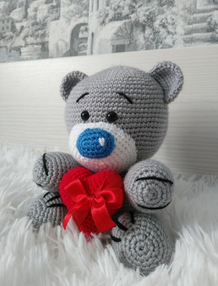 knitted bears - Longpost, Bears, Needlework without process, Amigurumi, Crochet, Handmade, My