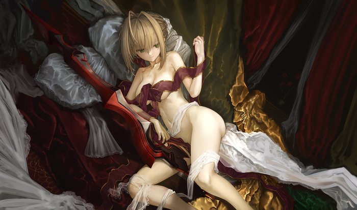 Anime Art 1329 , Anime Art, Fate, Fate-extra, Nero Claudius