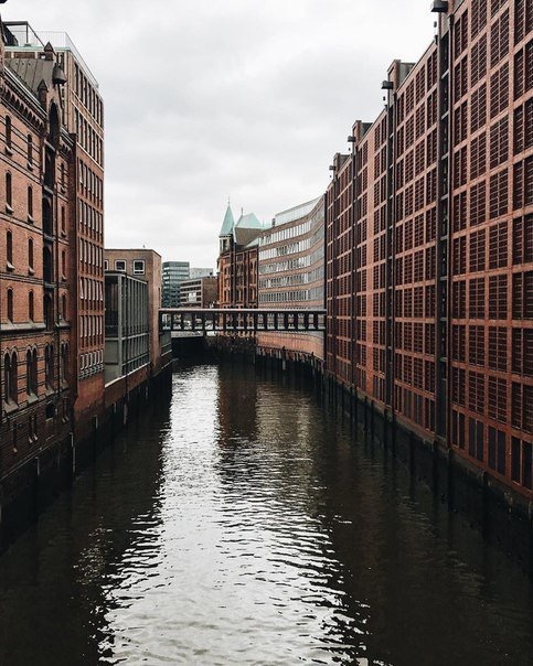 Hamburg, Germany - Hamburg, Germany, Water, House, Day, Sky