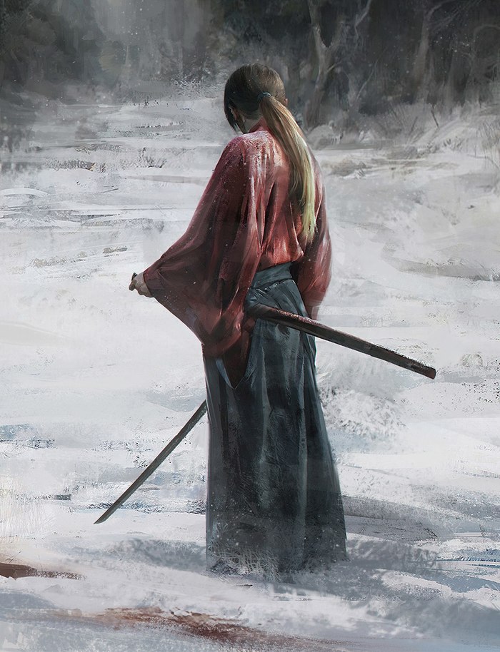 Samurai X - Anime art, Anime, Samurai X, Himura Kenshin