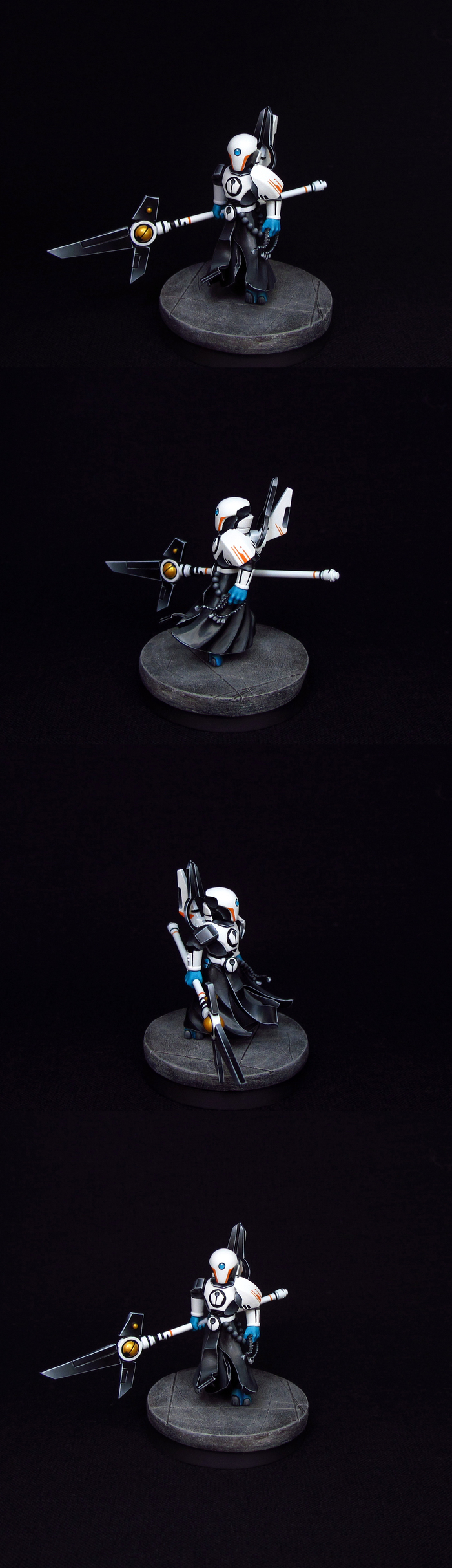 Ethereal - My, Warhammer 40k, Wh miniatures, Tau, Miniatures, Miniature, Painting, Longpost