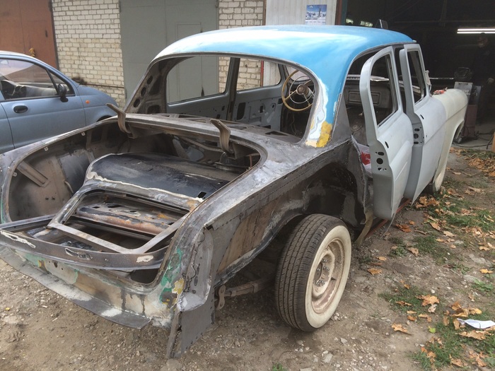 Реставрация автомобиля Волга 21 ремонт