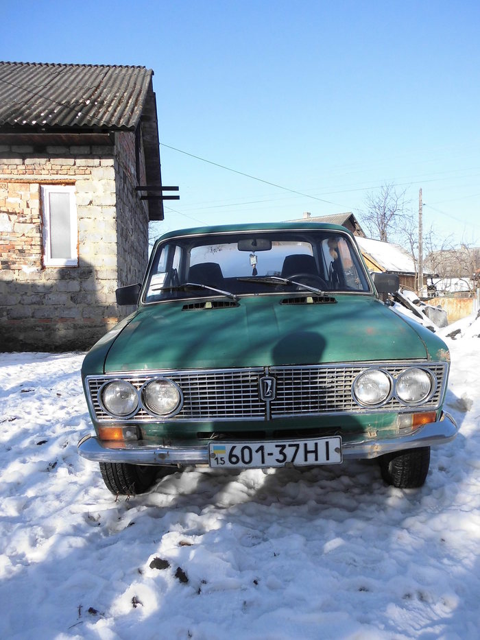 Cheronium Crystal - My, Numbers, Zhiguli, Winter, Car, The photo