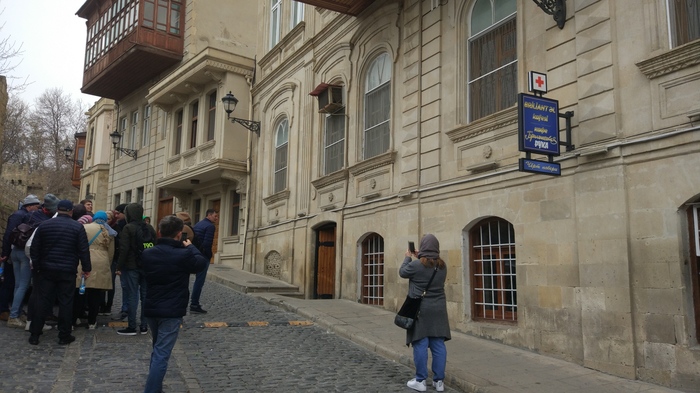 The Diamond Arm - My, Baku, The Diamond Arm, Travels, , Soviet cinema, Azerbaijan, Russian tourists, Туристы, Longpost