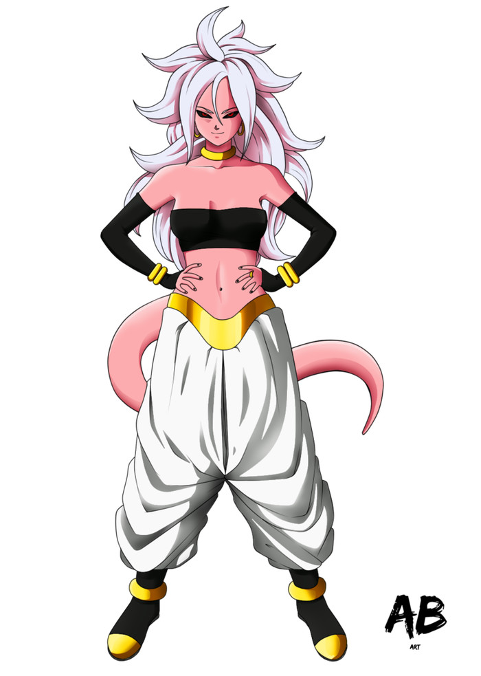 Majin - by -Kinpatsu , , Dragon Ball, , Kinpatsu, , Majin Android 21