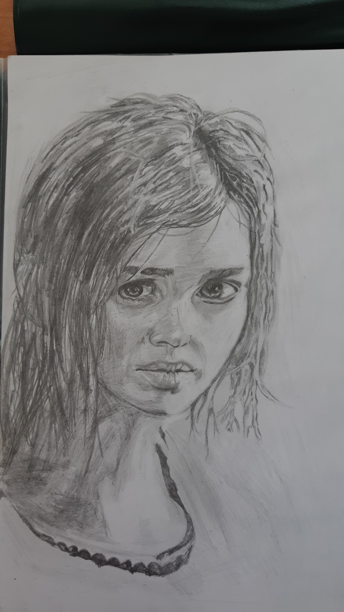 Ellie - My, One of us, The last of us, , Drawing, Ellie