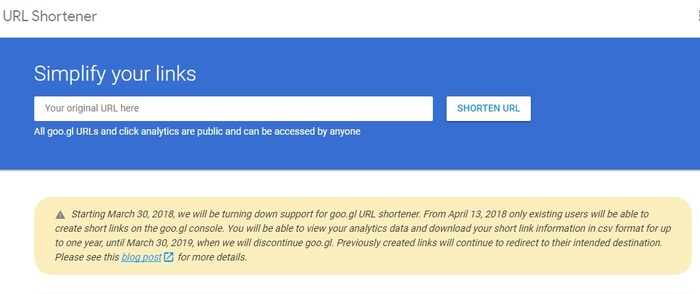 Google Link Shortener is shutting down - Google, , Link, Closing, 