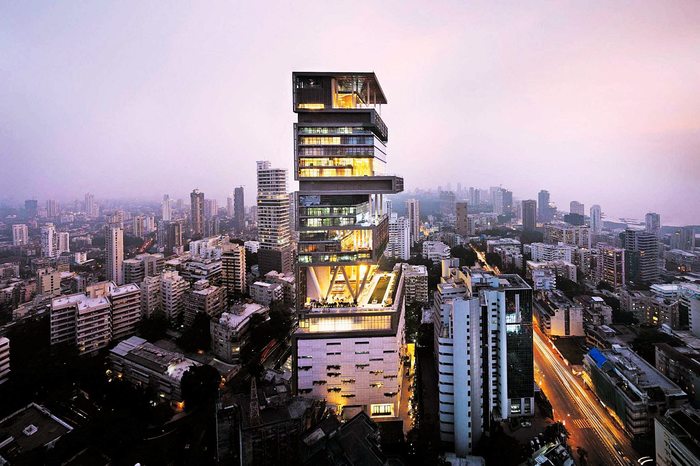 What do you know about luxury? Mukesh Ambani house - Architecture, House, India, Interesting, Travels, Wealth, Money, Design