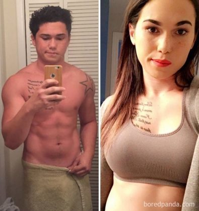 Before and after. Here's what life-giving estrogen does. - NSFW, Transgender, Transsexuals, Gender reassignment, It Was-It Was, Estrogen, , Metamorphosis, Longpost