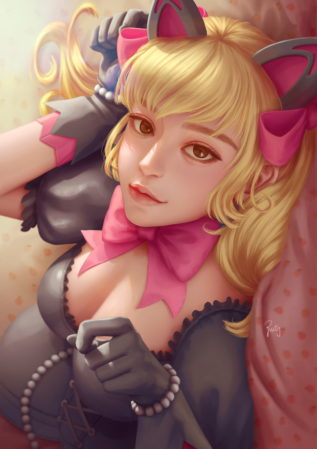 Black Cat D.Va - Overwatch, Art, Dva, , 