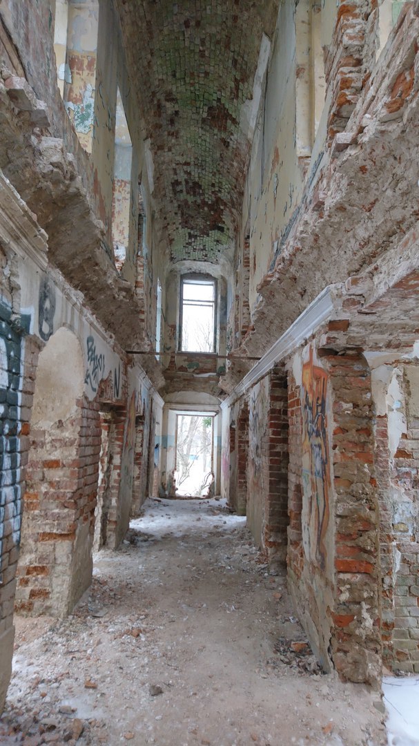 Abandoned estate Molodi - My, Urbanfact, , Manor, Chekhovsky District, Abandoned house, Longpost