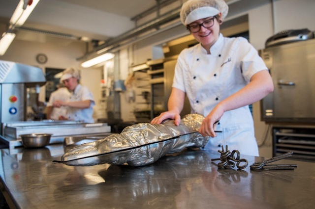 The birth of a chocolate bunny - Hare, Chocolate, Confectioner, Longpost