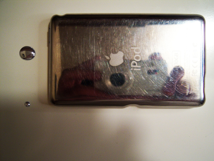 IPod T-1000 - iPod, T-1000, Interesting, The photo, Humor, Liquid metal, Longpost