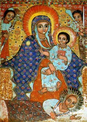 Ethiopian icons. - Religion, Antique icons, Ethiopia, Christianity, Longpost