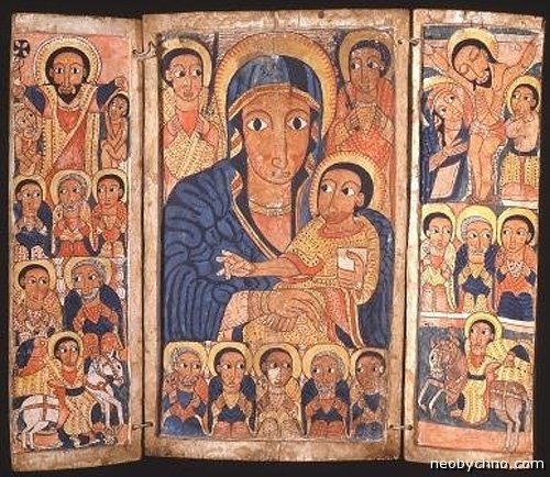 Ethiopian icons. - Religion, Antique icons, Ethiopia, Christianity, Longpost