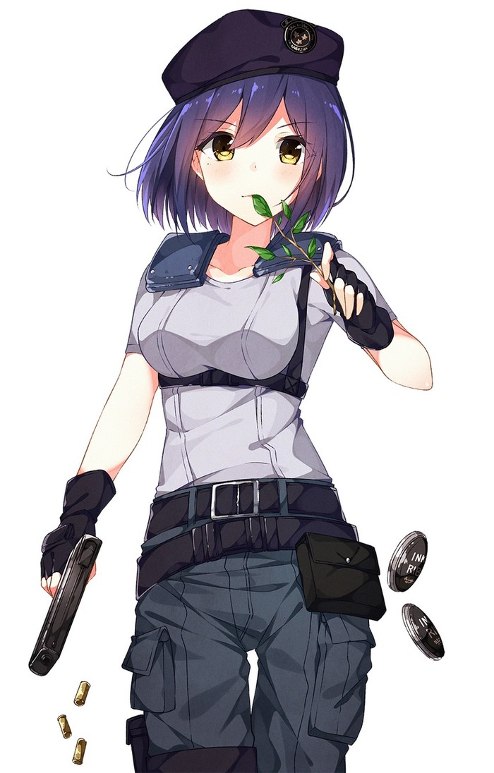 Anime Art - Anime, Anime art, Not anime, Games, Resident evil, Jill valentine