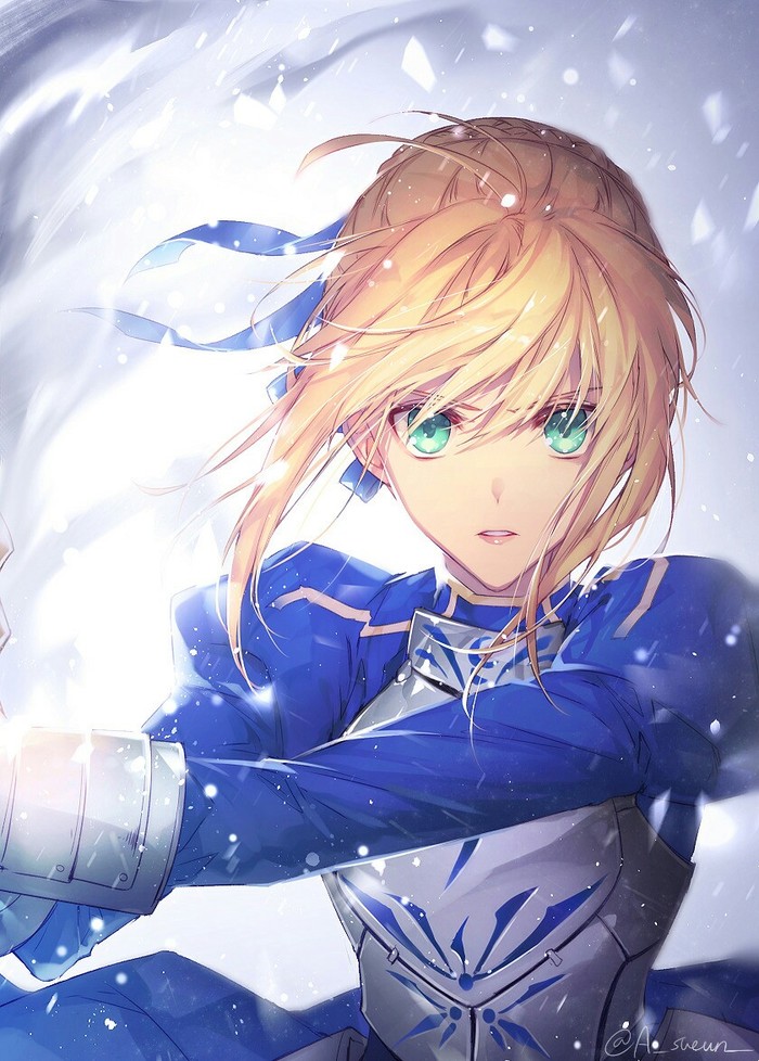   #314 Anime Art, , , Saber, Artoria Pendragon, Fate Grand Order, Fate Zero