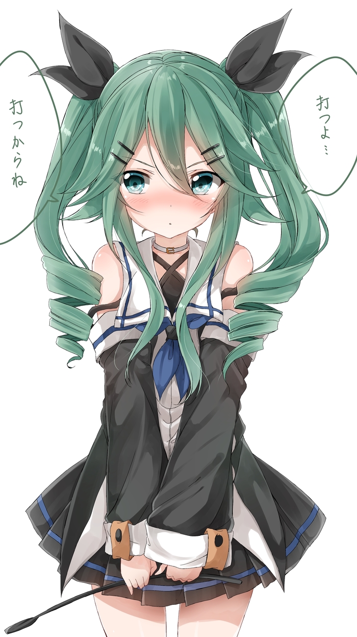 Yamachovy - Kantai collection, Yamakaze, Girls und panzer, Anchovy, Anime, Anime art