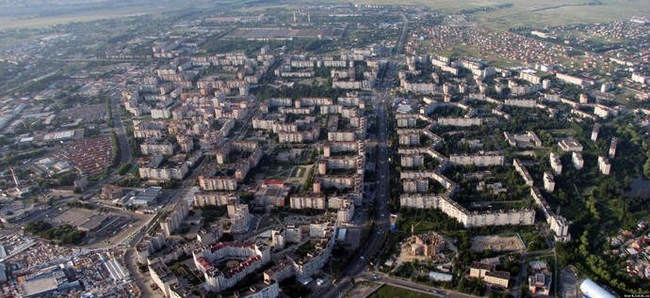 longest residential building - Building, Architecture, House, Lutsk, Longpost, The photo