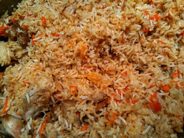 Algerian pilaf. - My, Pilaf, Recipe, Algeria, , Longpost